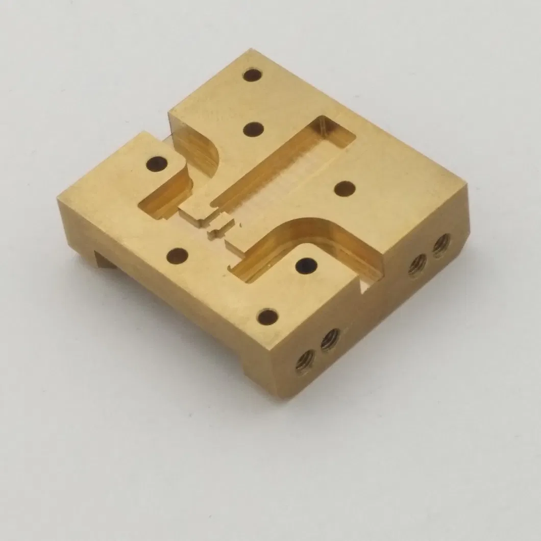 Copper 5 Axis CNC Machinery Milling Parts Service Produced Part Machining Services