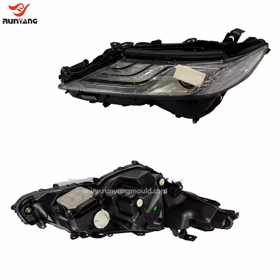 Molde plástico de la lámpara trasera de las piezas de automóvil del moldeo por inyección de la luz trasera del automóvil del color doble