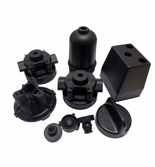 Empresa de moldeo de plástico ABS de precisión de alta calidad Molde de inserción Molde de doble color Molde de 2 disparos Molde de inyección doble para sistema de automatización industrial Telemática IoT